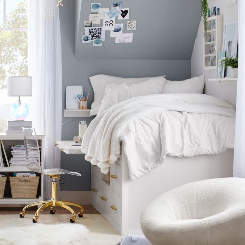 Clean &amp; Airy Bedroom