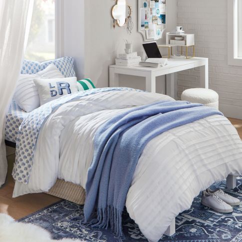 Preppy Chic Dorm Room