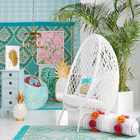 Lilly Pulitzer Bean Bag Chair, Homeslice