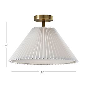 Scarlet Flush Mount (17&quot;)
