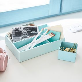 Nesting Paper Desk Accessories