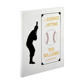 The Science of Hitting Leather-Bound Book