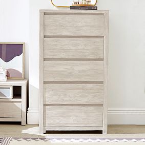 Costa Platform Lounge Corner Bed &amp; 5-Drawer Dresser Set