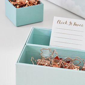 Nesting Paper Desk Accessories