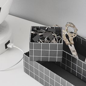 Nesting Paper Desk Accessories