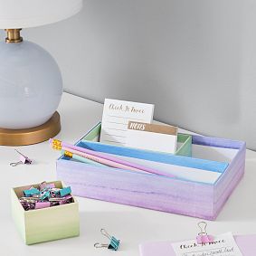 Nesting Paper Desk Accessories