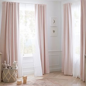 Open Box: Evelyn Linen Blackout Curtain