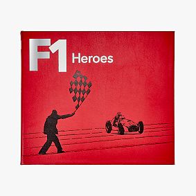 Formula One Heroes Leather-Bound Book