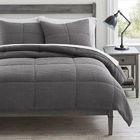 Waffle Jersey Back Comforter
