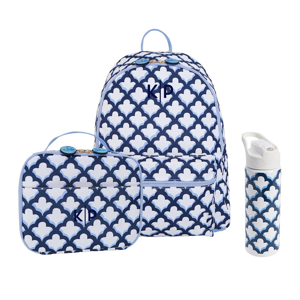 Colby Roller Rabbit Jena Trellis Backpack &amp; Cold Pack Lunch Bundle, Set of 3