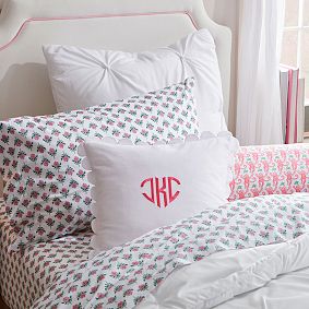 Roller Rabbit Rosebud Organic Sheet Set