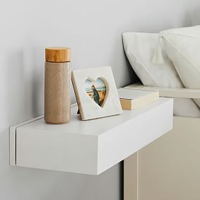 Lane Floating Shelf with Drawer