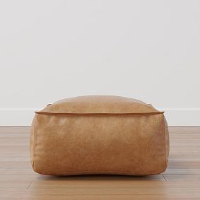 Modern Bean Bag Lounger Ottoman