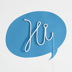 &quot;Hi&quot; LED Wall Light