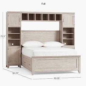 Hampton Storage Bed Super Set &amp; Mattress Set