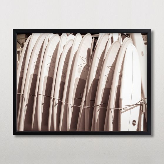 Surfboard Fin Art | Pottery Barn Teen