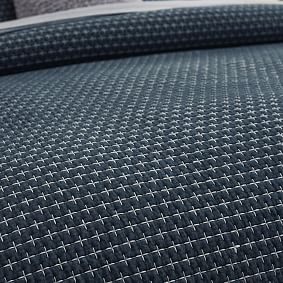 Open Box:  Denim Stitch Quilt &amp; Sham