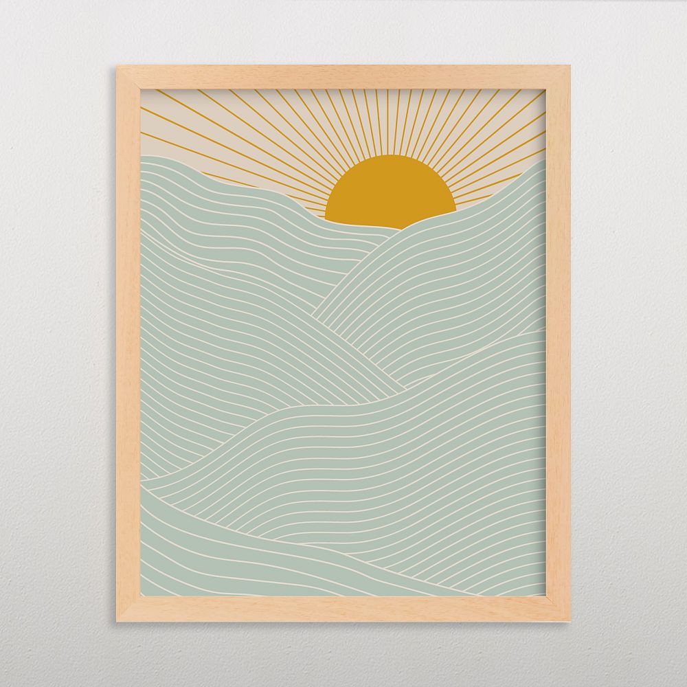 Minted&#174; Sun &amp; Moon Framed Wall Art