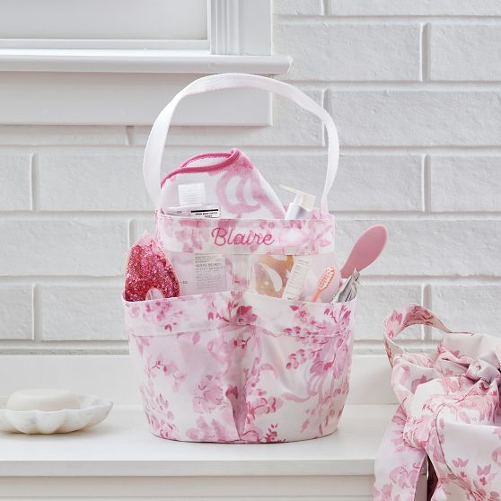 ポッタリーバーン＆LoveShackFancyrコラボ♪フリルDuffleバッグ LoveShackFancy Garden Party Damask Classic Duffle | Pottery