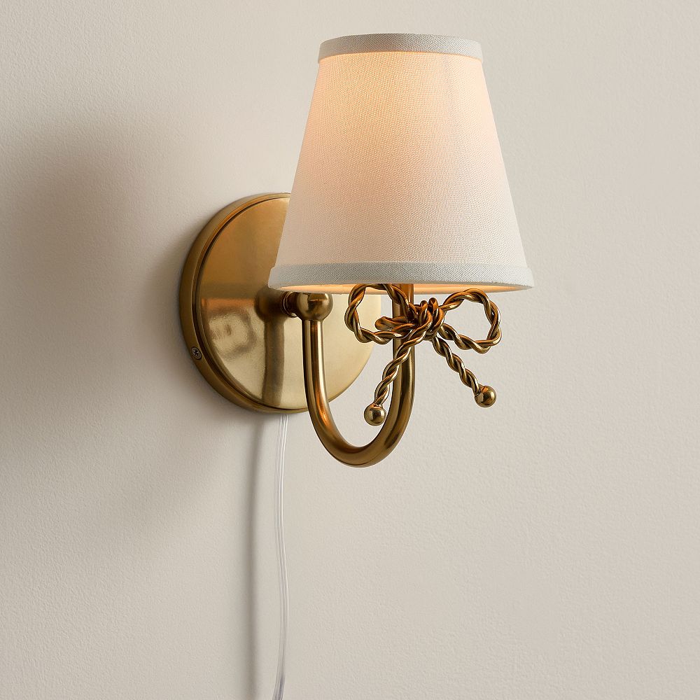 Forget-Me-Knot Bow Sconce (7&quot;x11&quot;)