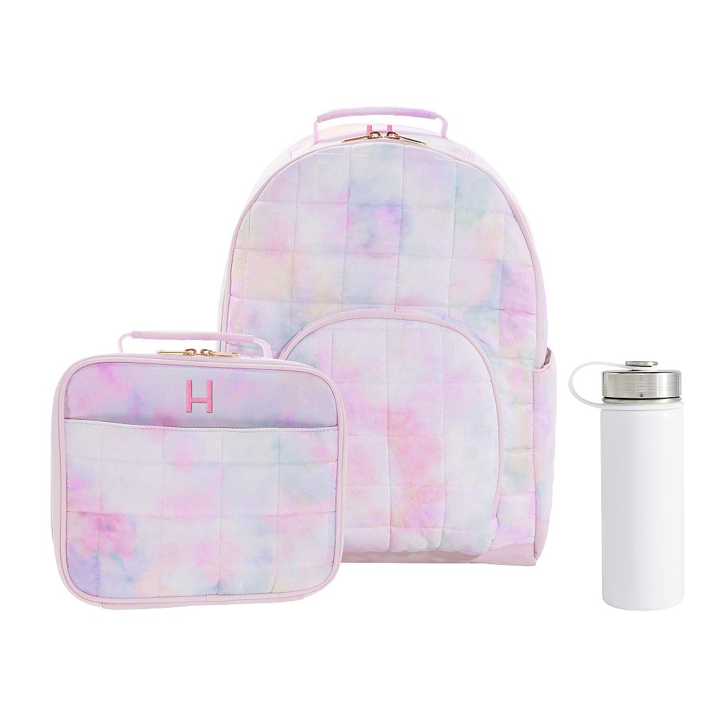Gear-Up Marshmallow Rainbow Backpack &amp; Cold Pack Lunch Combo, Set of 3