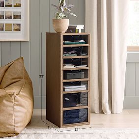 Heritage Acrylic Storage Tower (12&quot;x33&quot;)