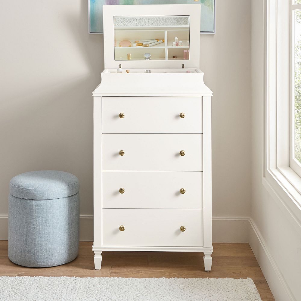 Charlotte Tall Flip-Top Dresser (26w x 19.25d&quot;)