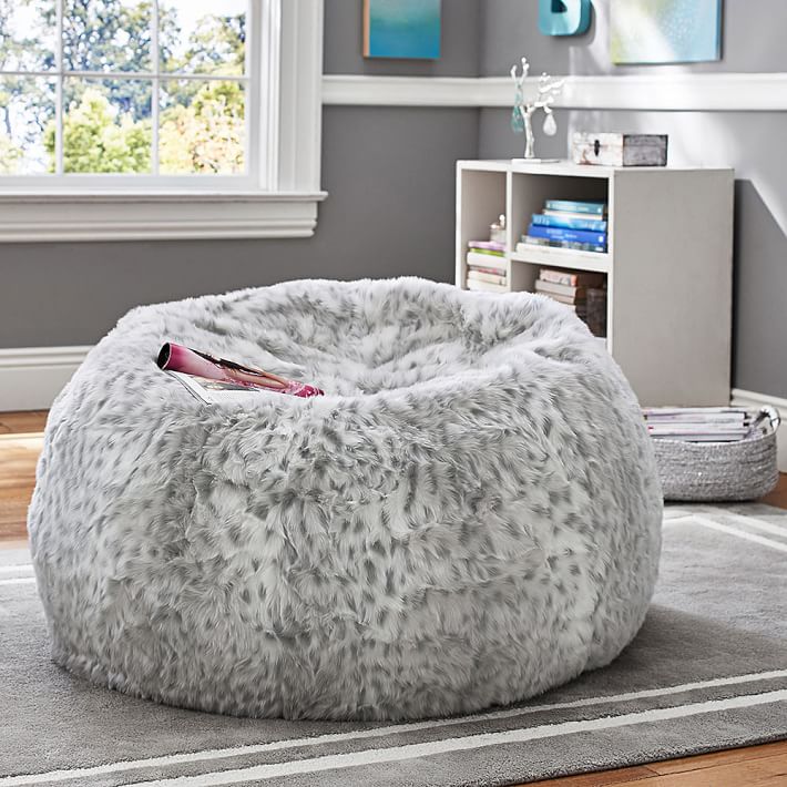Bag Chair Pottery Pottery Barn Fur Bean Bag Pottery Barn Kitty