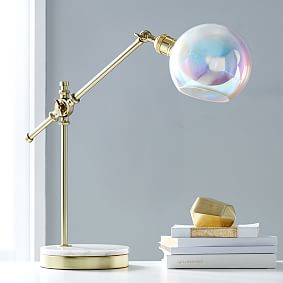 Marble Base Task Lamp (19&quot;)