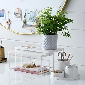 Metal Desk Shelves