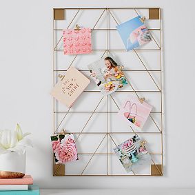 No Nails Metallic Photo Holder, Rectangle