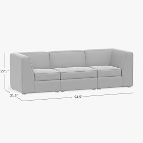 Riley Sofa Set with Storage (94.5")