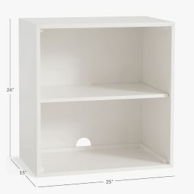 Blaire 2-Shelf Bookcase (25")