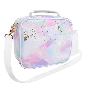 Gear Up Color Flow Metallic Watercolor Tie-Dye  Lunch Box