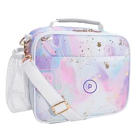 Gear Up Color Flow Metallic Watercolor Tie-Dye  Lunch Box