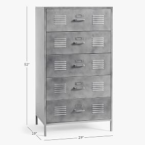 Locker Tall Chest of Drawers (29w x 19d&quot;)