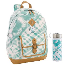 Northfield Carmel Tie-Dye Pool Backpack &amp; Slim Water Bottle Bundle