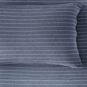 Organic Pinstripe Favourite Tee Sheet Set