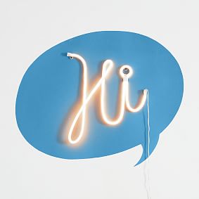 &quot;Hi&quot; LED Wall Light