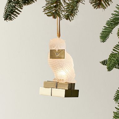 Harry Potter™ Light-Up Perched Hedwig™ Ornament