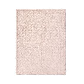 LoveShackFancy Sweet Bows Faux Fur Throw