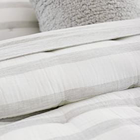 Solstice Striped Reversible Quilt