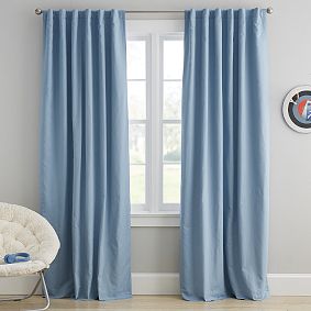 Washed Linen Blackout Curtain