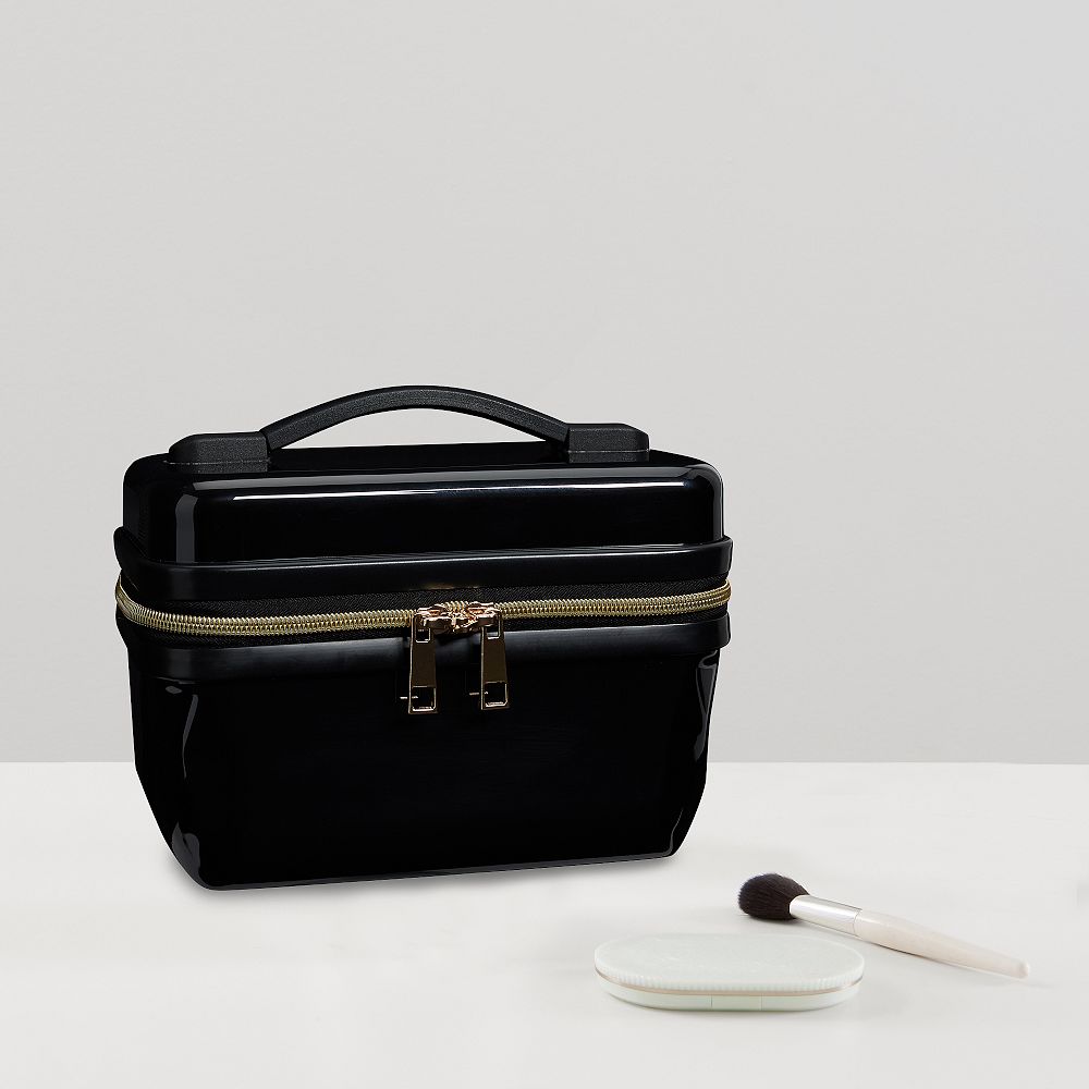 Sleepover Hard-Sided Toiletry Case, Black
