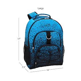 Gear-Up Spray Ombre Neon Blue  Backpack