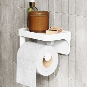 Flex Adhesive Toilet Paper Holder