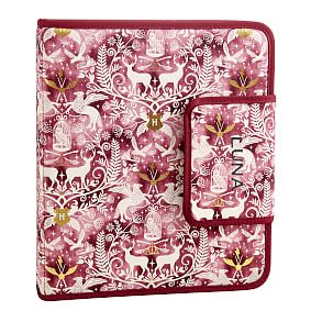 HARRY POTTER&#8482; Gear-Up Magical Damask Maroon  Homework Folder