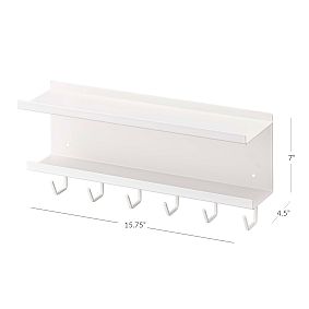 Wall-Mount Cable &amp; Router Storage Rack