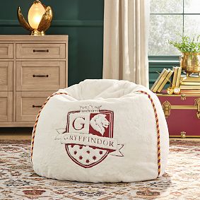 Large Harry Potter™ Gryffindor™ Faux Fur Bean Bag Chair Slipcover Only