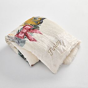 Harry Potter&#8482; Holiday Wreath Heirloom Throw